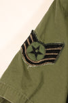 Contract 1969, S-L, มีร่องรอยการใช้งานที่บริเวณชื่อ Taylor, แจ็กเก็ตสนามแบบที่ 4 (Jungle Fatigue Jacket), USAF, แขนสั้น, ปรับแต่งตามสั่ง, มือสอง