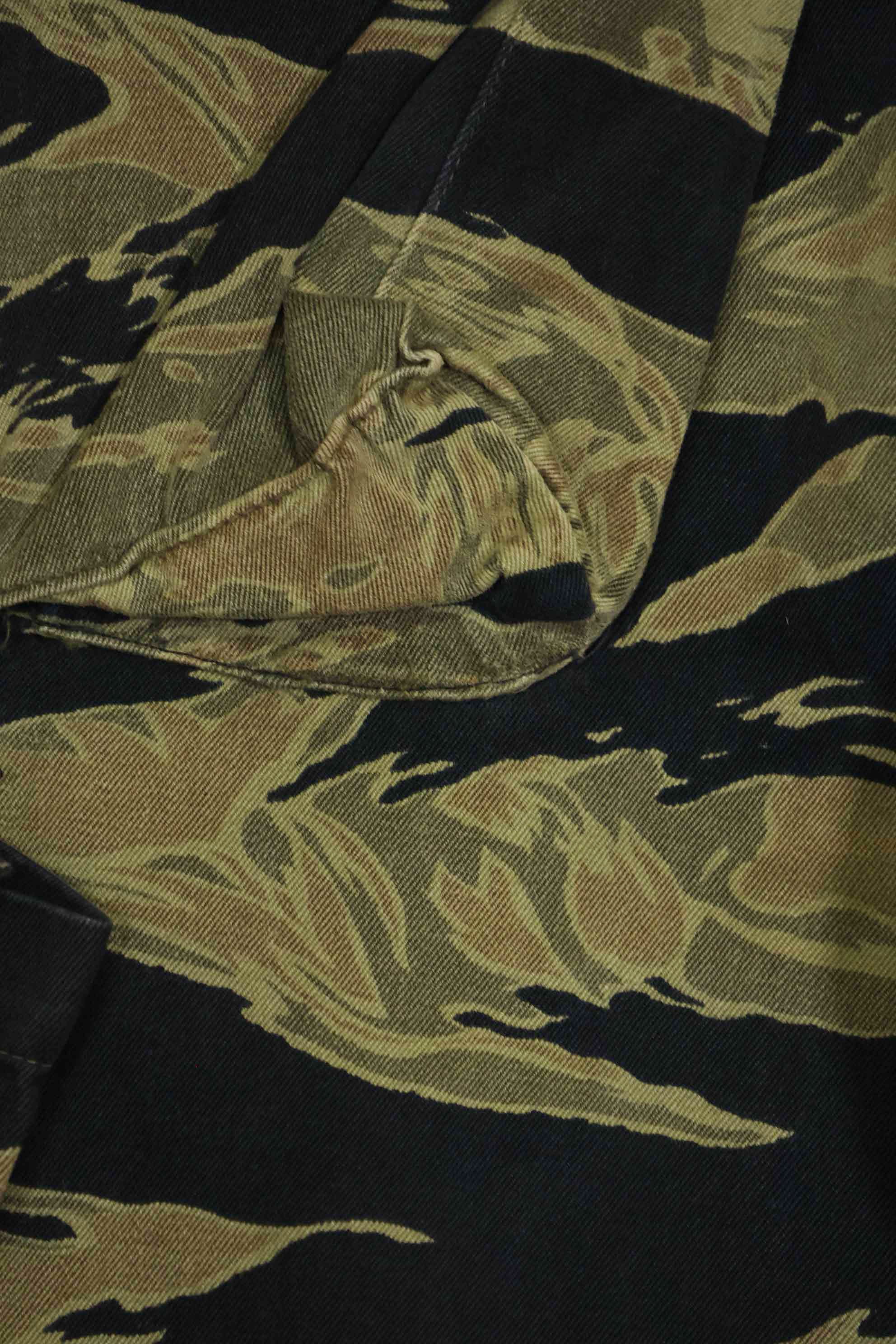 1960s Fat Tiger Tiger Stripe Pants Asian Cut Used