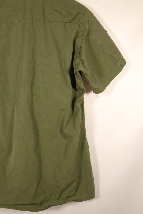 Contract 1969, S-L, มีร่องรอยการใช้งานที่บริเวณชื่อ Taylor, แจ็กเก็ตสนามแบบที่ 4 (Jungle Fatigue Jacket), USAF, แขนสั้น, ปรับแต่งตามสั่ง, มือสอง