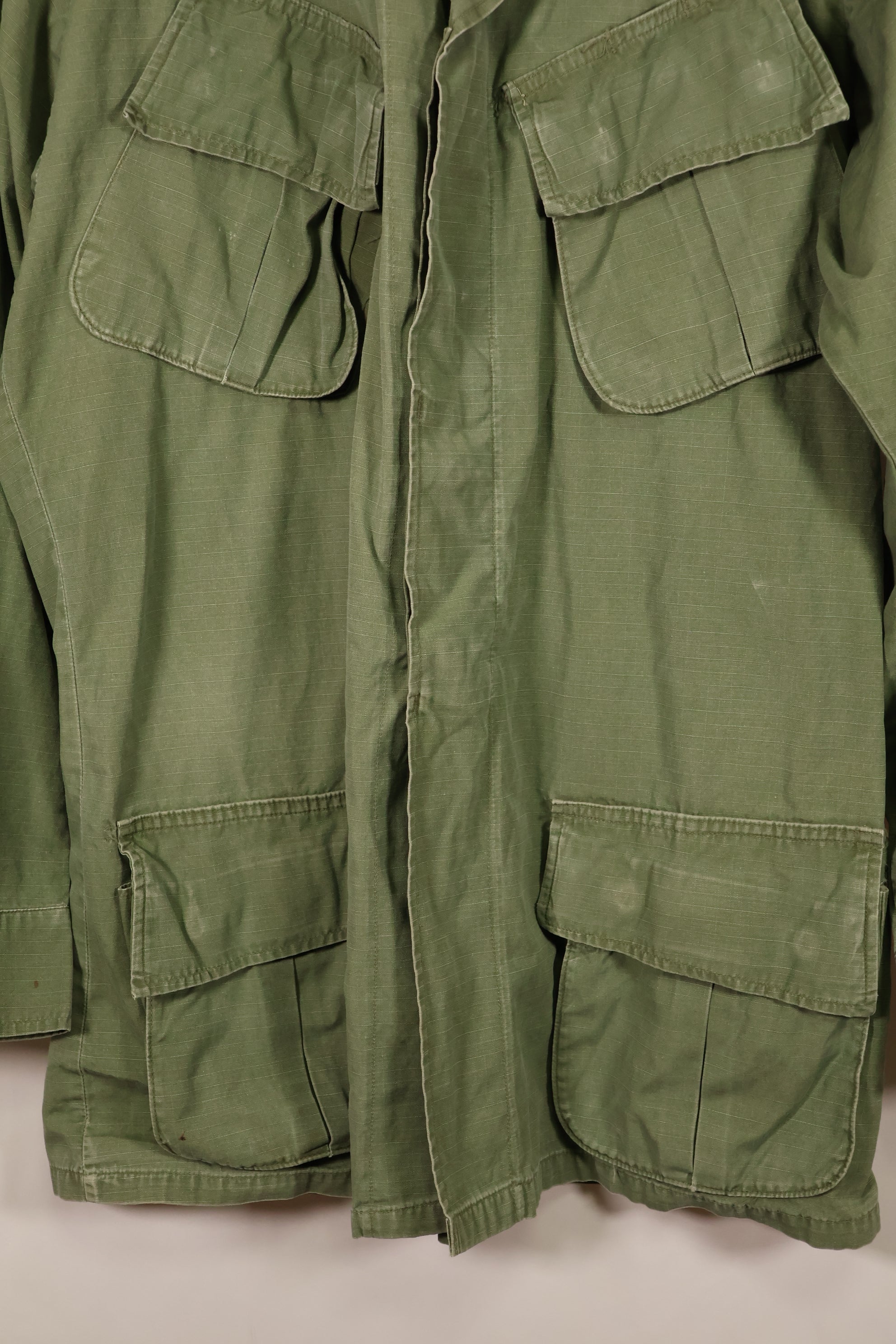 1968 Contract, M-L, 4th Model Jungle Fatigue Jacket, With Original Patches, Used