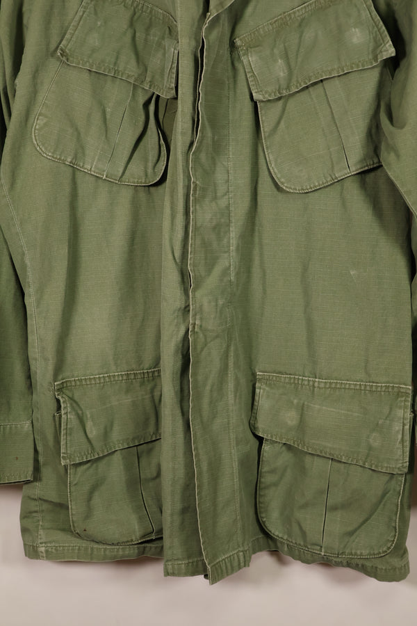 1968 Contract, M-L, 4th Model Jungle Fatigue Jacket, With Original Patches, Used