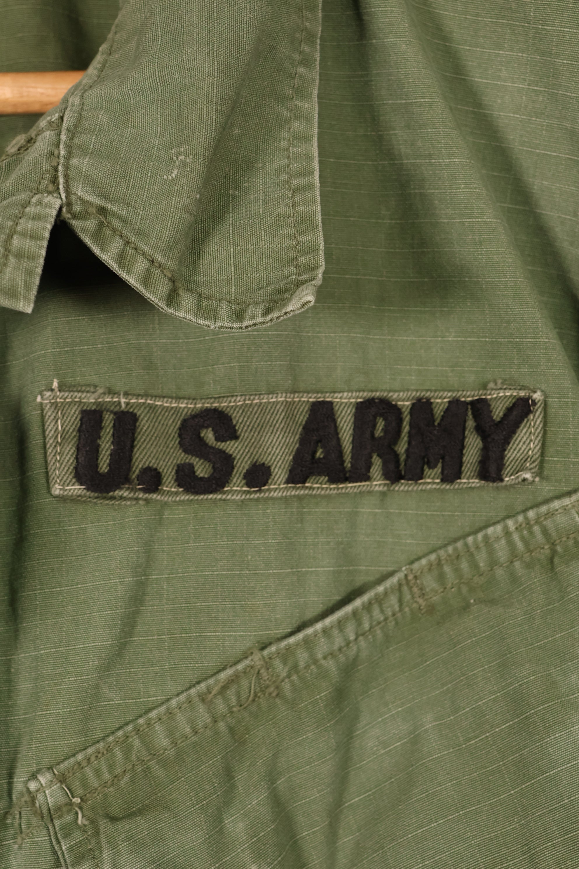 1968 Contract, M-L, 4th Model Jungle Fatigue Jacket, With Original Patches, Used