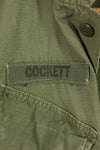 1968 Contract, M-L, 4th Model Jungle Fatigue Jacket, With Original Patches, Used