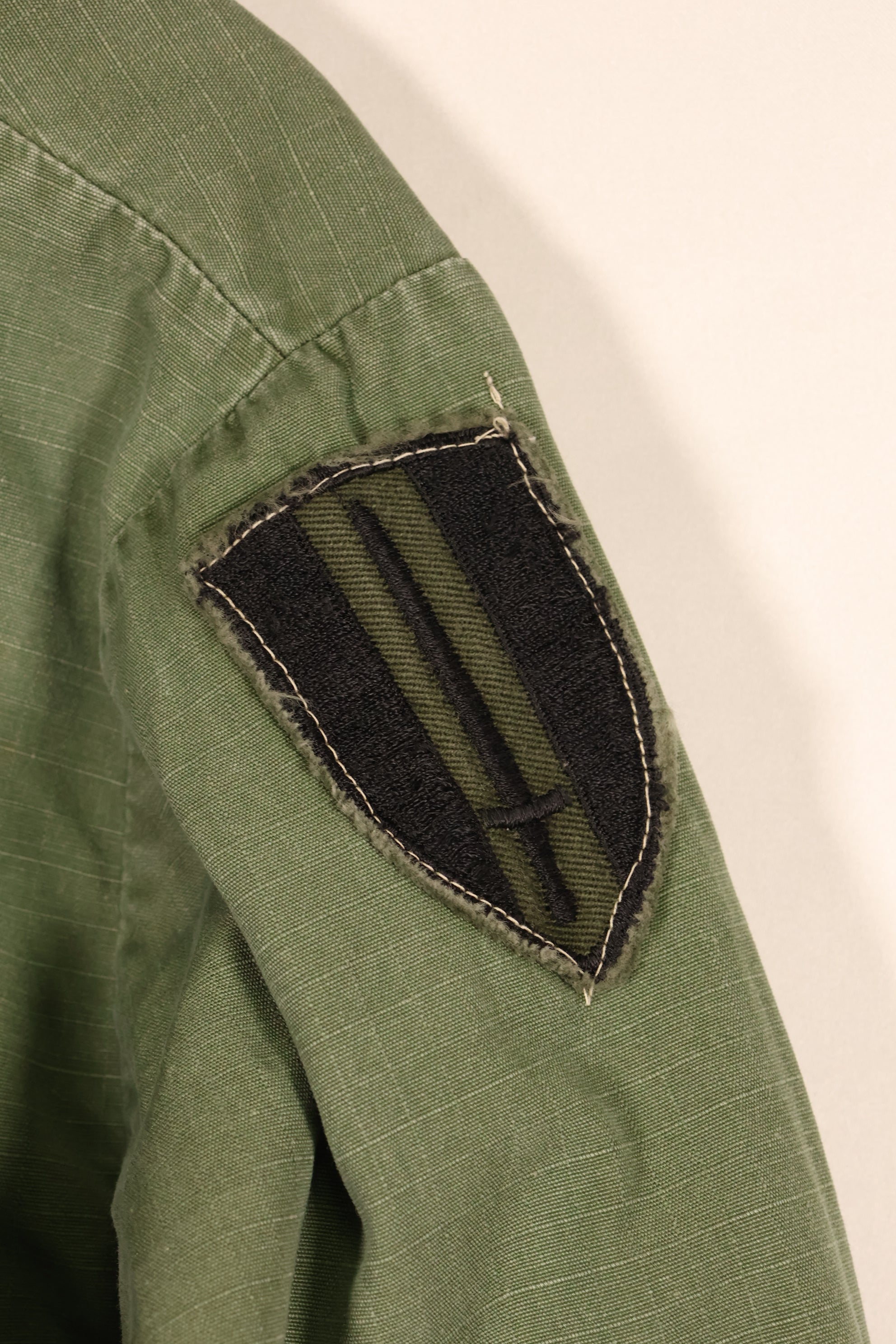 1968 Contract, M-L, 4th Model Jungle Fatigue Jacket, With Original Patches, Used