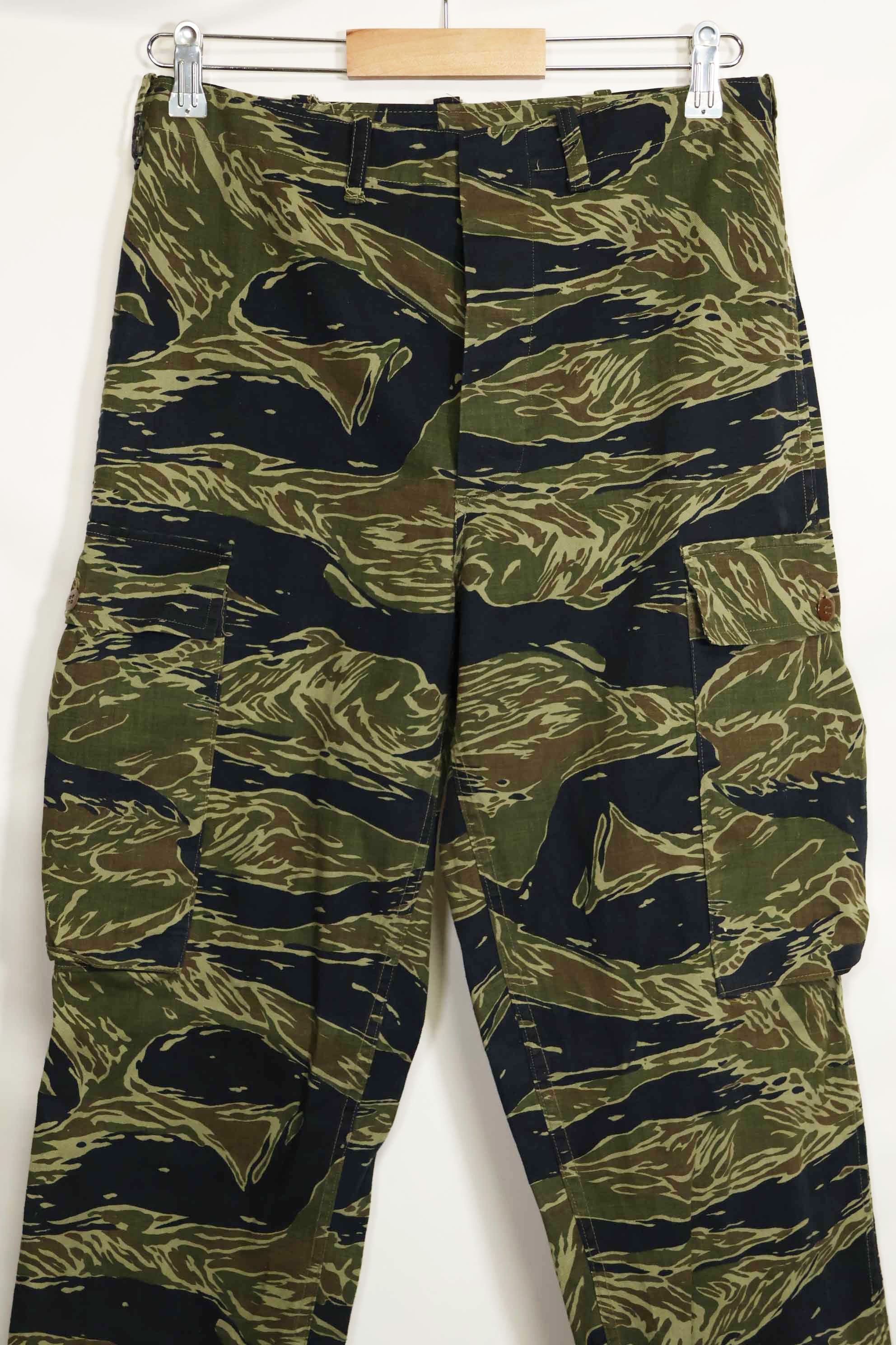 1960s-early 70s Silver Tiger Tiger Stripe Pants, light fabric, almost unused.