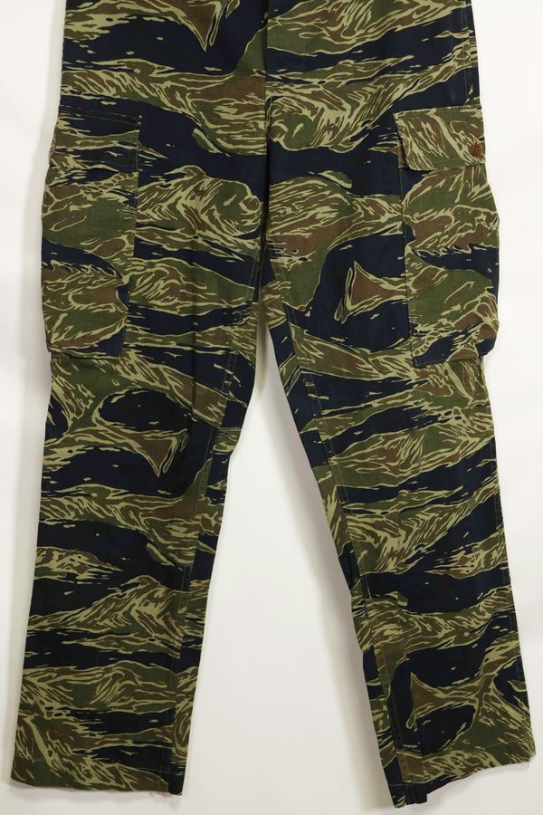 1960s-early 70s Silver Tiger Tiger Stripe Pants, light fabric, almost unused.