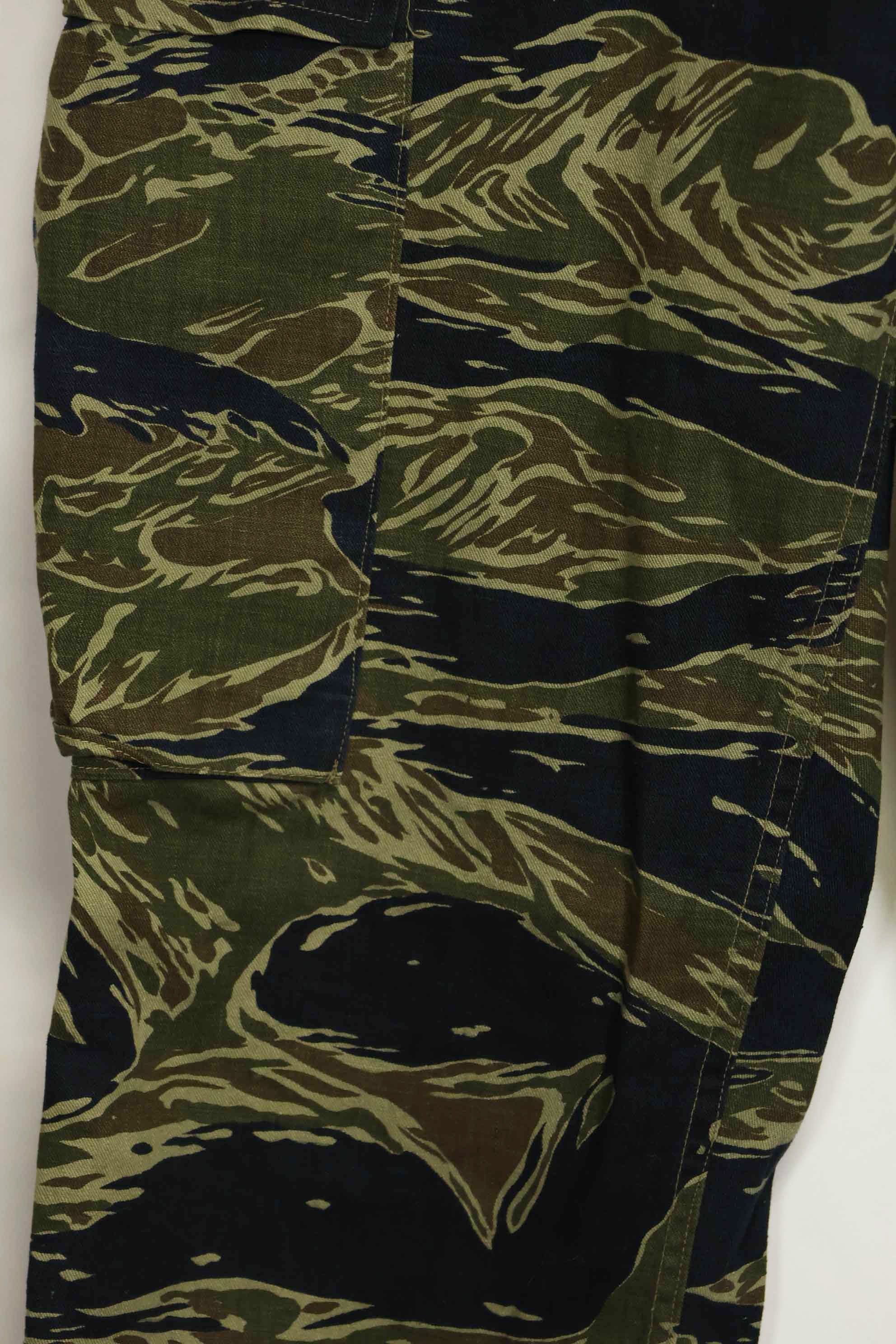 1960s-early 70s Silver Tiger Tiger Stripe Pants, light fabric, almost unused.