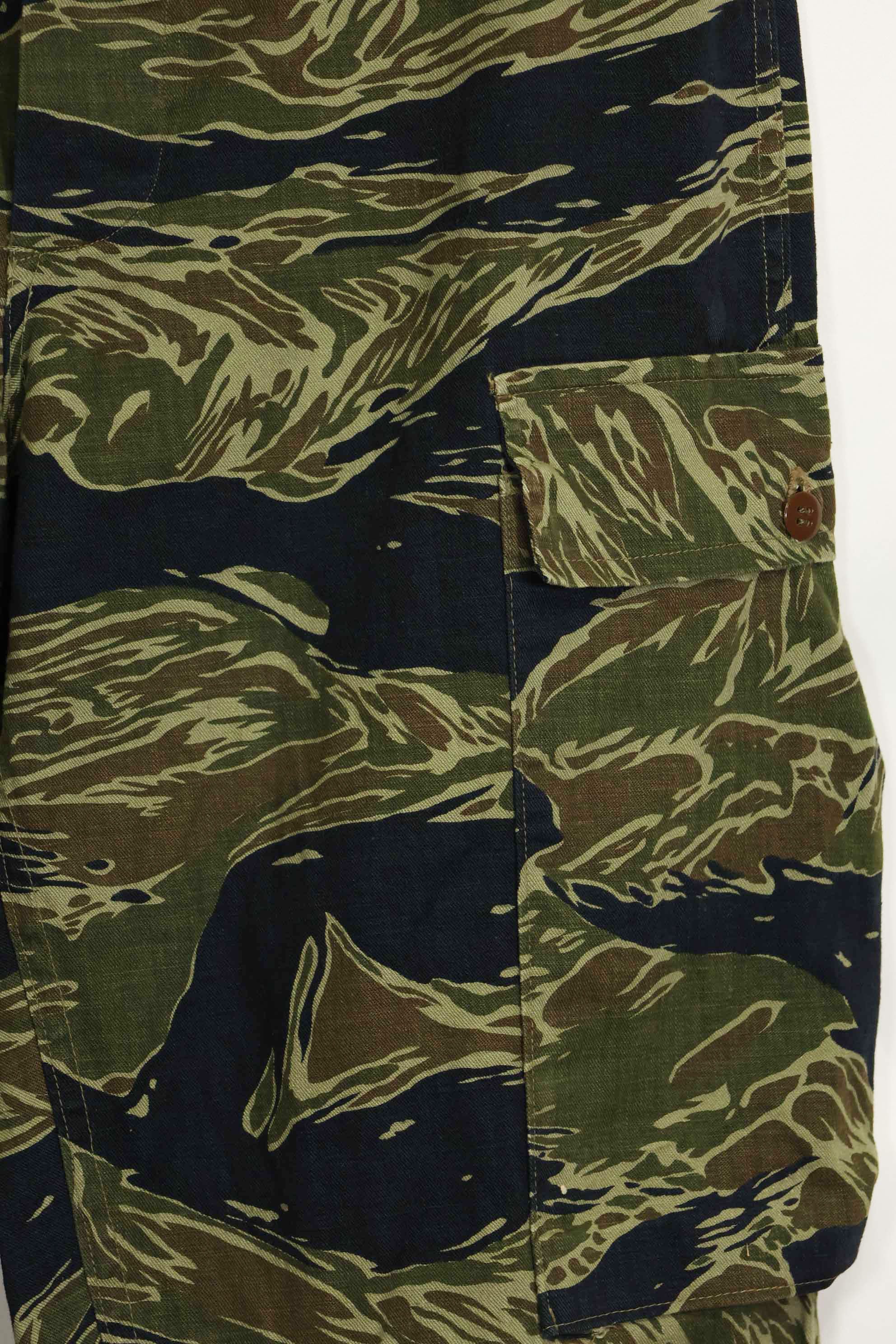 1960s-early 70s Silver Tiger Tiger Stripe Pants, light fabric, almost unused.