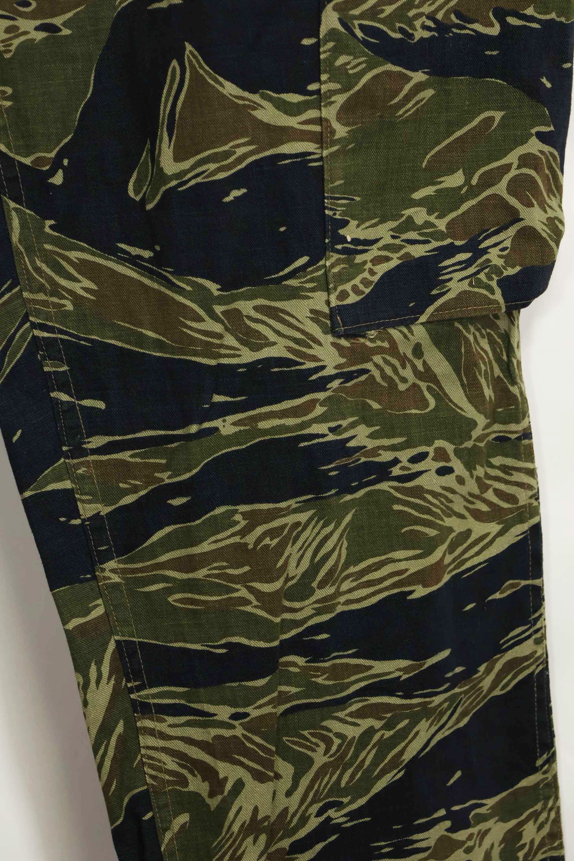 1960s-early 70s Silver Tiger Tiger Stripe Pants, light fabric, almost unused.