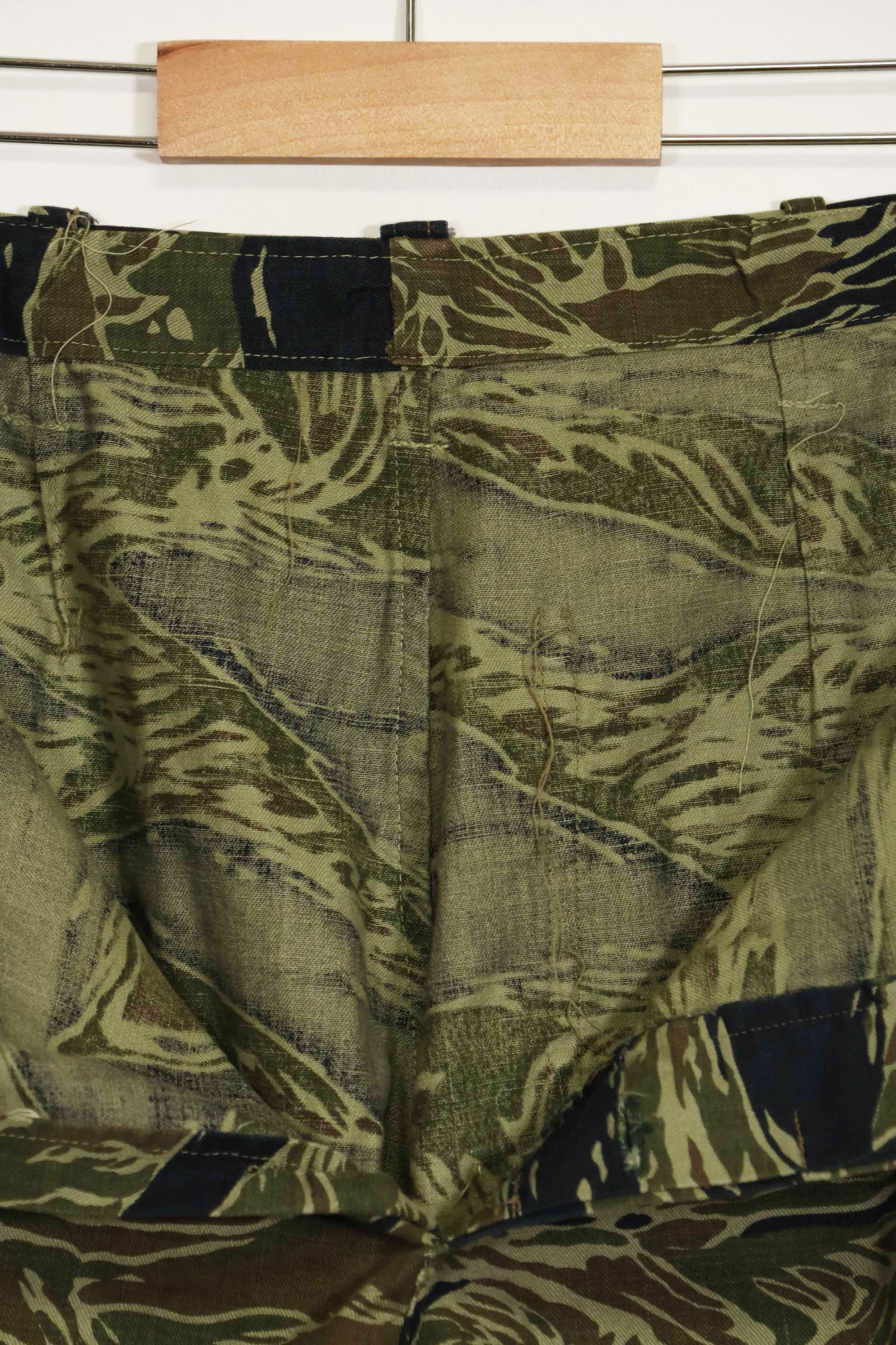 1960s-early 70s Silver Tiger Tiger Stripe Pants, light fabric, almost unused.