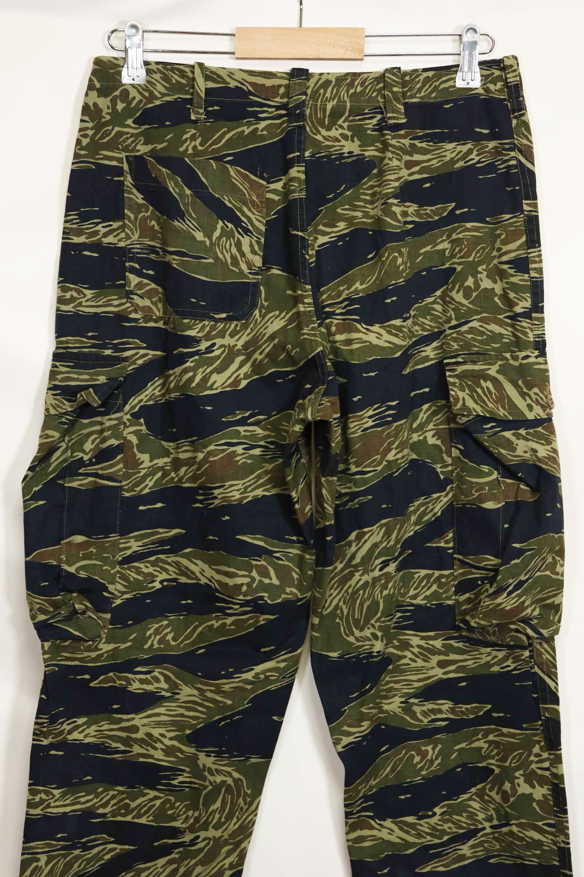 1960s-early 70s Silver Tiger Tiger Stripe Pants, light fabric, almost unused.