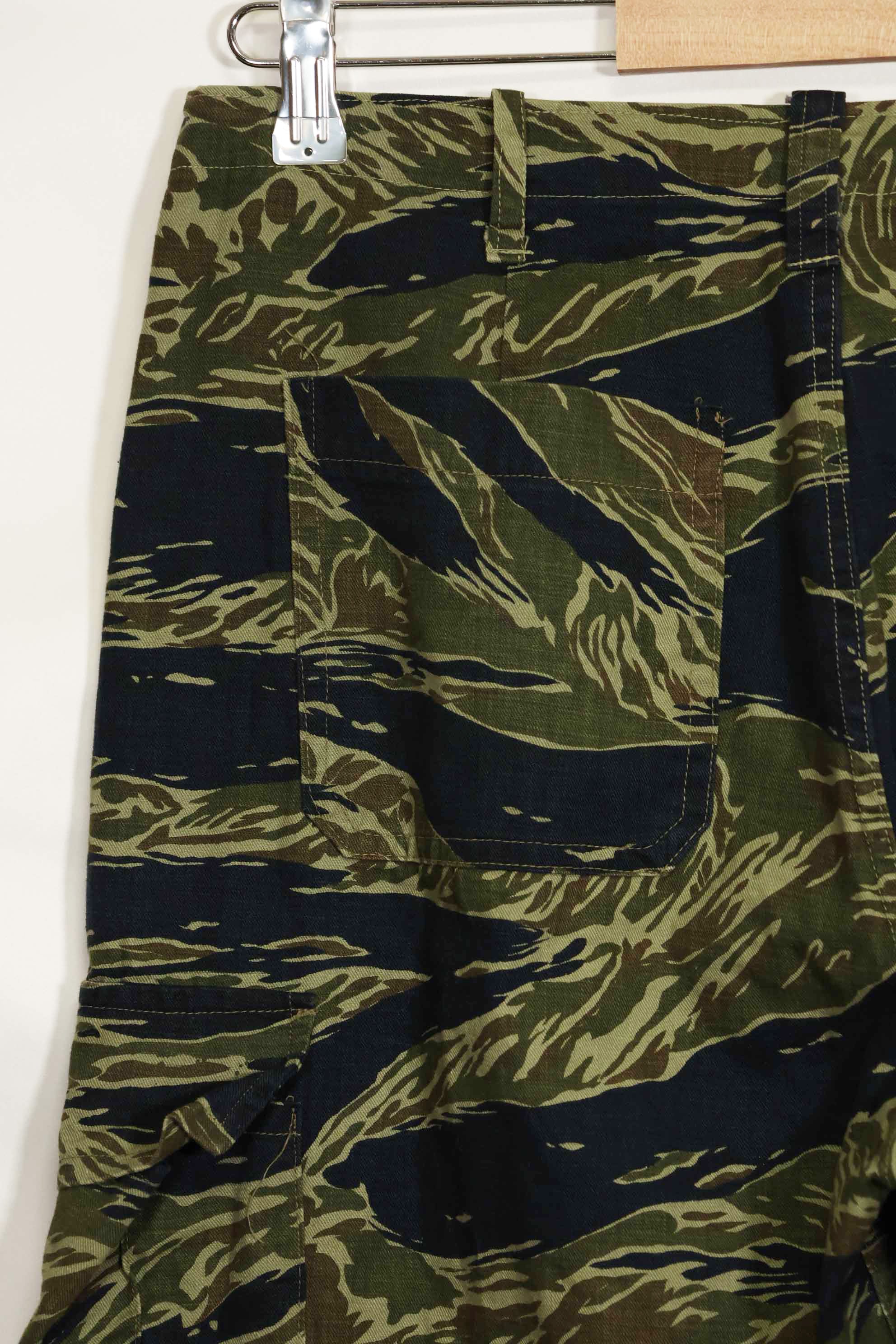1960s-early 70s Silver Tiger Tiger Stripe Pants, light fabric, almost unused.