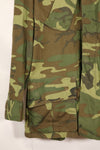 1966-67 Contract M-R ERDL Early Print Jungle Fatigue Jacket Used