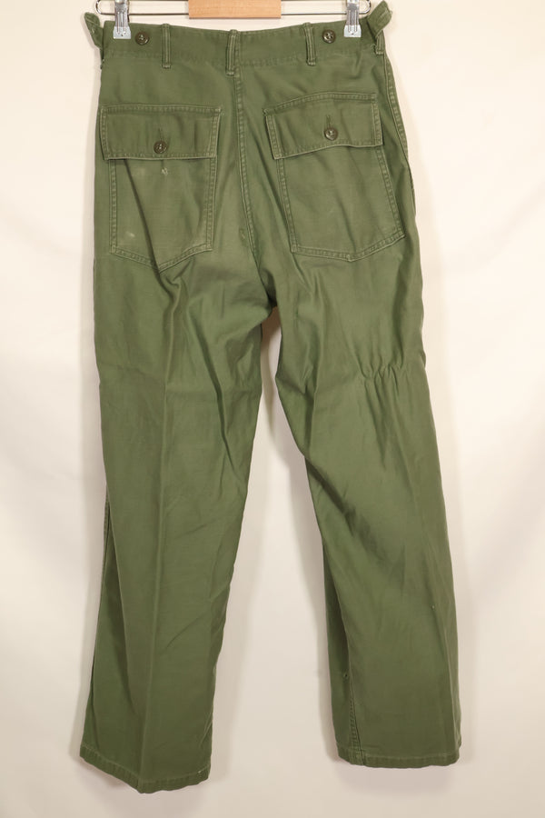 1950年代　TYPE 1　推定SMALL　 アメリカ軍　OG-107 ユーティリティパンツ　ベイカーパンツ　中古品
