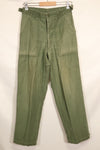 1950年代　TYPE 1　推定SMALL　 アメリカ軍　OG-107 ユーティリティパンツ　ベイカーパンツ　中古品 A