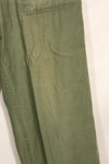 1950年代　TYPE 1　推定SMALL　 アメリカ軍　OG-107 ユーティリティパンツ　ベイカーパンツ　中古品 A