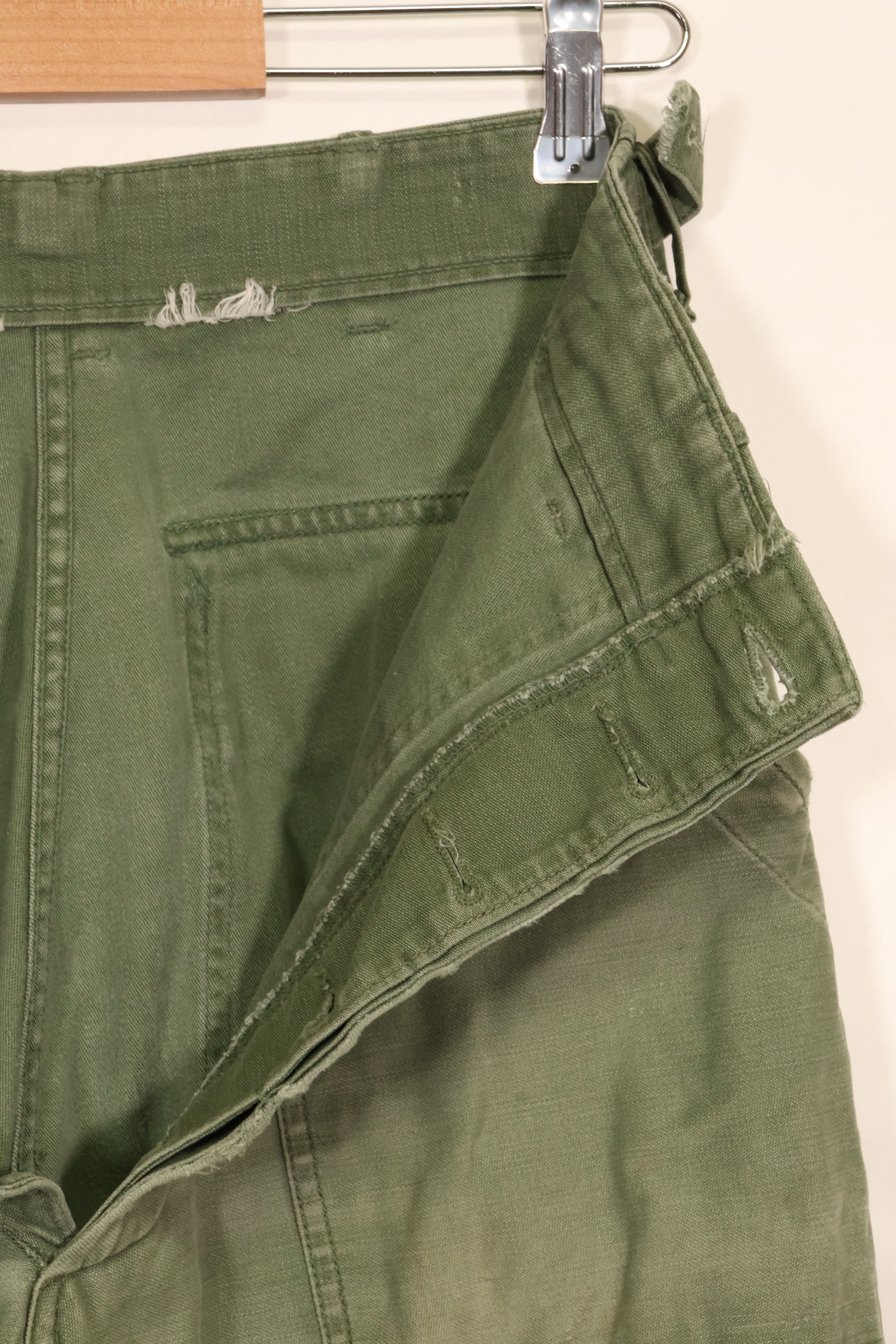 1950年代　TYPE 1　推定SMALL　 アメリカ軍　OG-107 ユーティリティパンツ　ベイカーパンツ　中古品 A