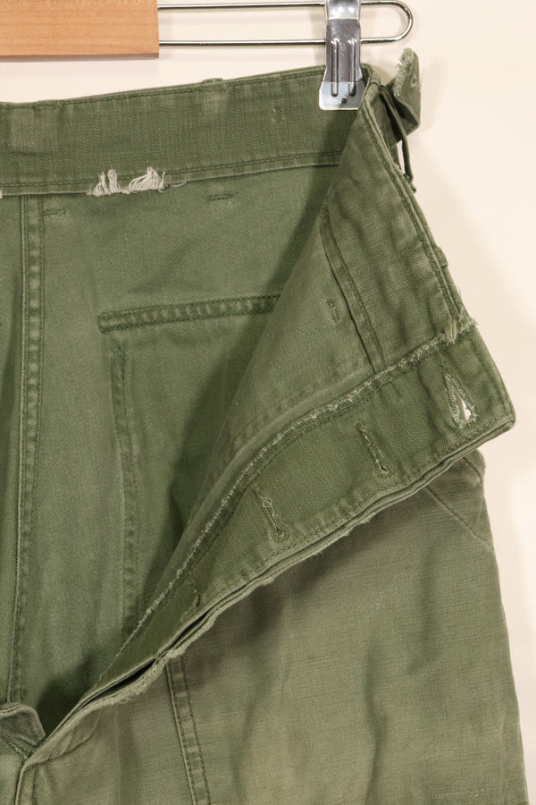 1950年代　TYPE 1　推定SMALL　 アメリカ軍　OG-107 ユーティリティパンツ　ベイカーパンツ　中古品 A