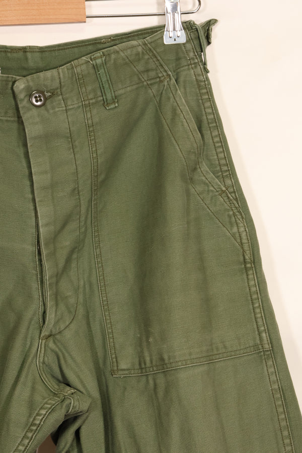 1950年代　TYPE 1　推定SMALL　 アメリカ軍　OG-107 ユーティリティパンツ　ベイカーパンツ　中古品  B