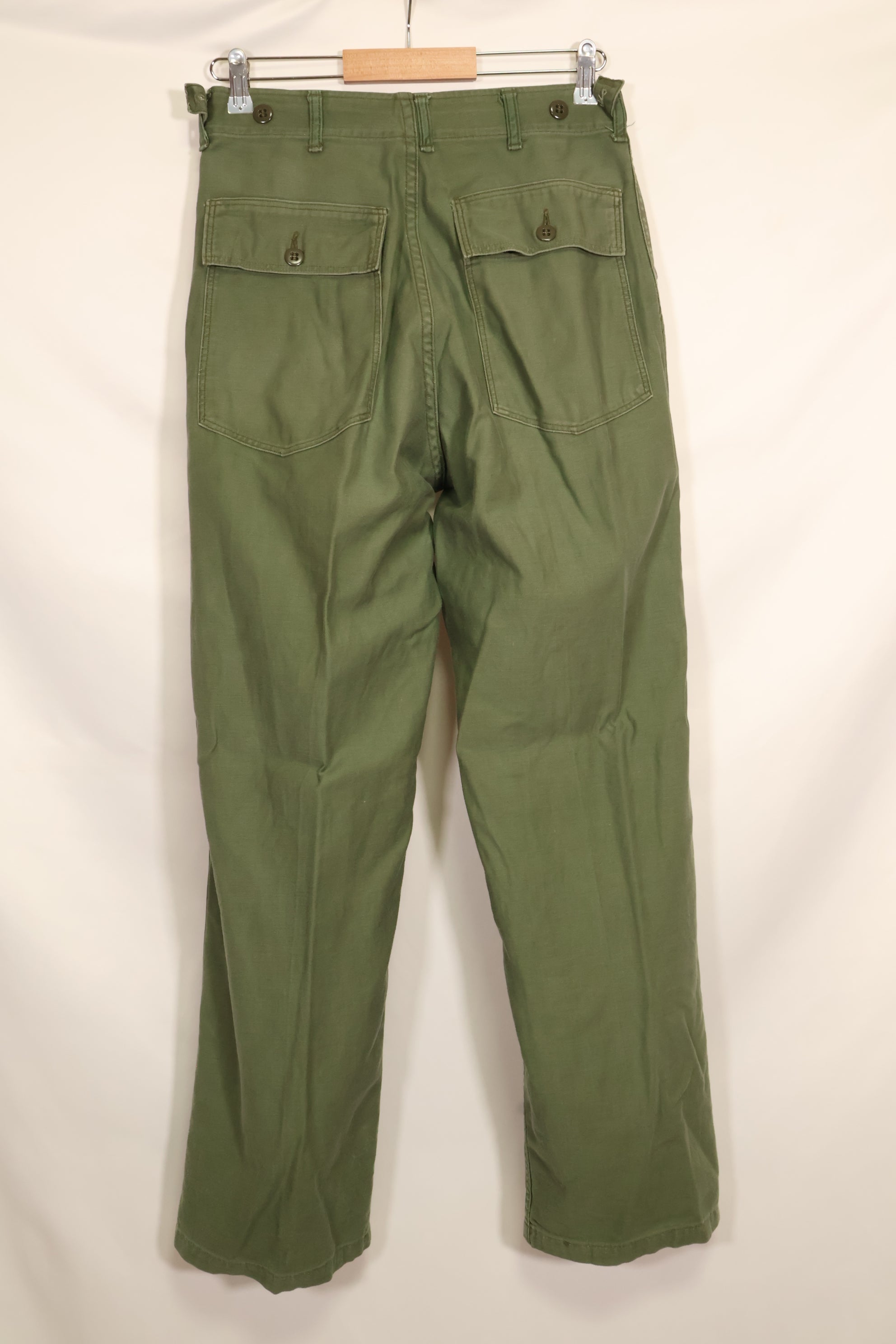 1950年代　TYPE 1　推定SMALL　 アメリカ軍　OG-107 ユーティリティパンツ　ベイカーパンツ　中古品  B