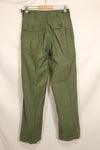1950年代　TYPE 1　推定SMALL　 アメリカ軍　OG-107 ユーティリティパンツ　ベイカーパンツ　中古品  B