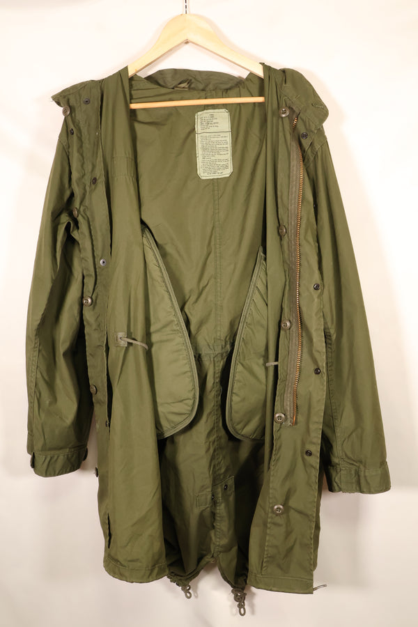 สัญญาปี 1985 และ 1973 – XS – กองทัพสหรัฐฯ – M65 Field Parka – รวมหลายรุ่นต่างกัน – มือสอง