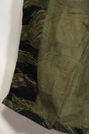 1960s Almost Deadstock Silver Tiger Tiger Stripe Shirt US-M Good Condition Used