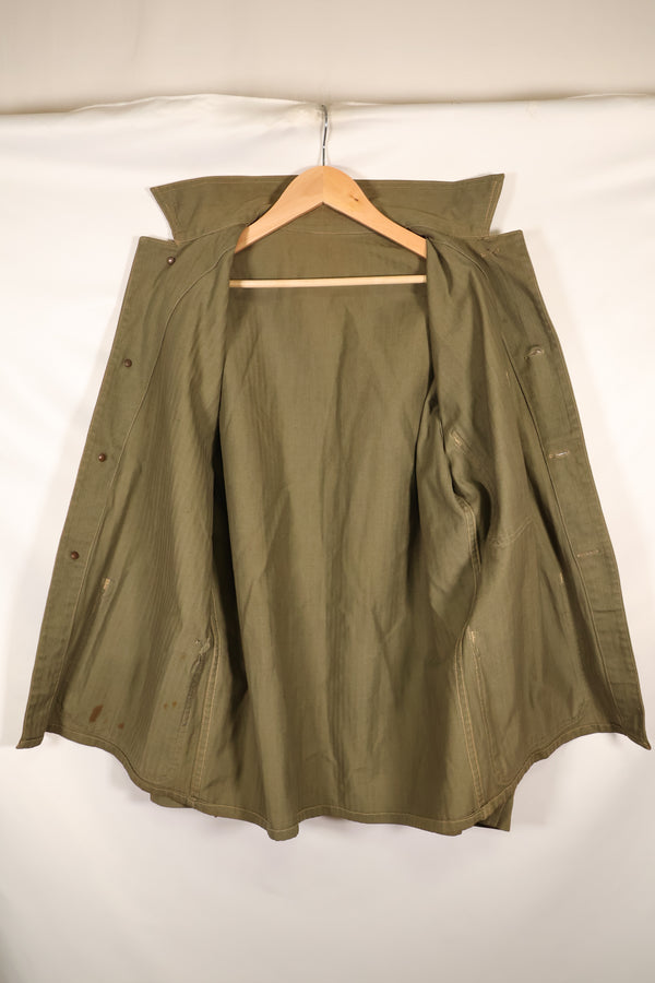 1940s USMC US Marine Corps P-41 HBT Utility Jacket in good used condition