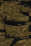 1960s Gold Tiger Tiger Stripe shirt, A-L Asian cut, good condition, used.