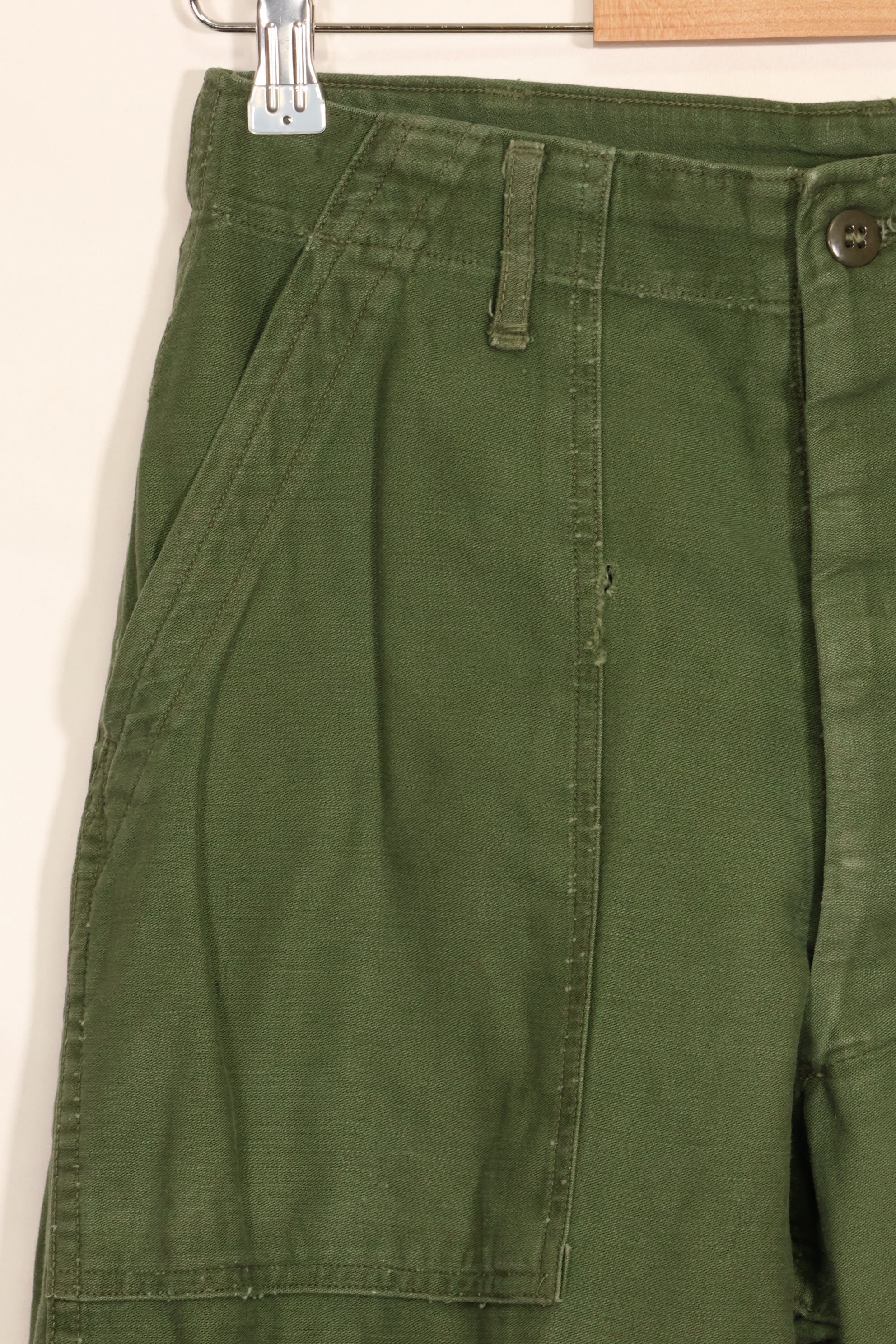 1961年契約　TYPE 1　推定 SMALL　 アメリカ軍　OG-107 ユーティリティパンツ　ベイカーパンツ　中古品  D