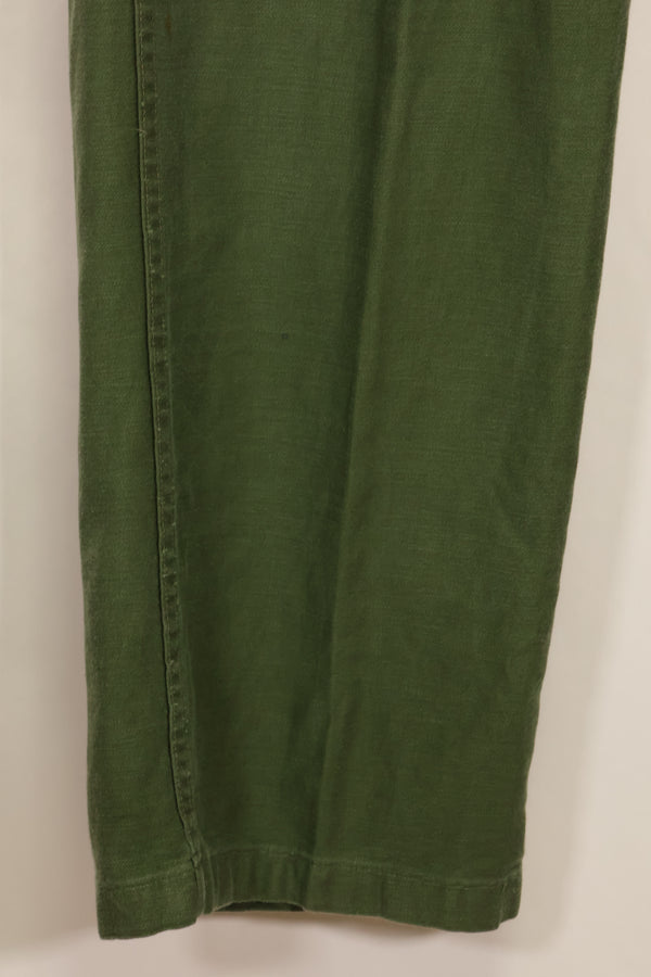 1961年契約　TYPE 1　推定 SMALL　 アメリカ軍　OG-107 ユーティリティパンツ　ベイカーパンツ　中古品  D
