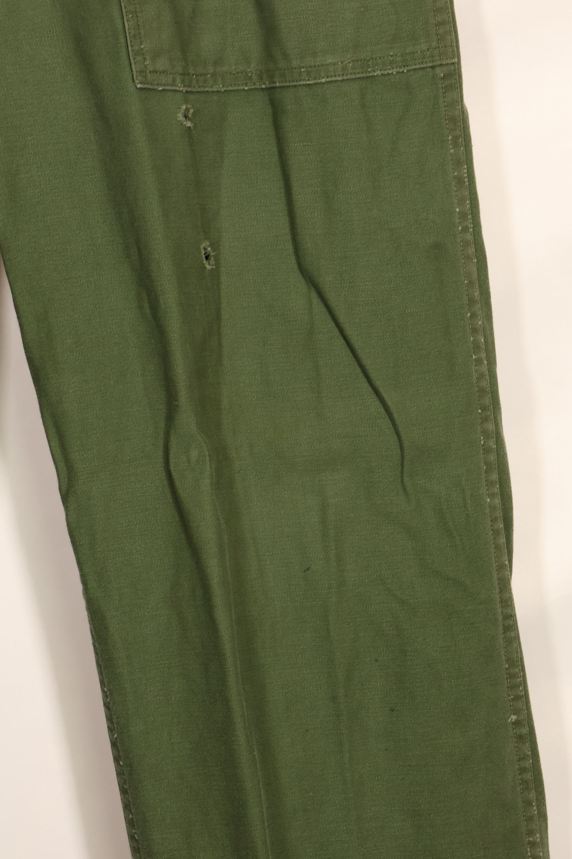 1961年契約　TYPE 1　推定 SMALL　 アメリカ軍　OG-107 ユーティリティパンツ　ベイカーパンツ　中古品  D