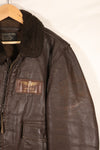1970 contract size 42 G-1 flight jacket USS AMERICA with patch, used.