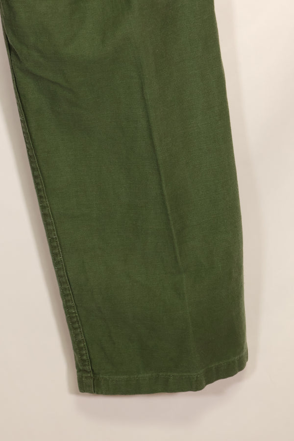 1961年契約　TYPE 1　推定 SMALL　 アメリカ軍　OG-107 ユーティリティパンツ　ベイカーパンツ　中古品  D