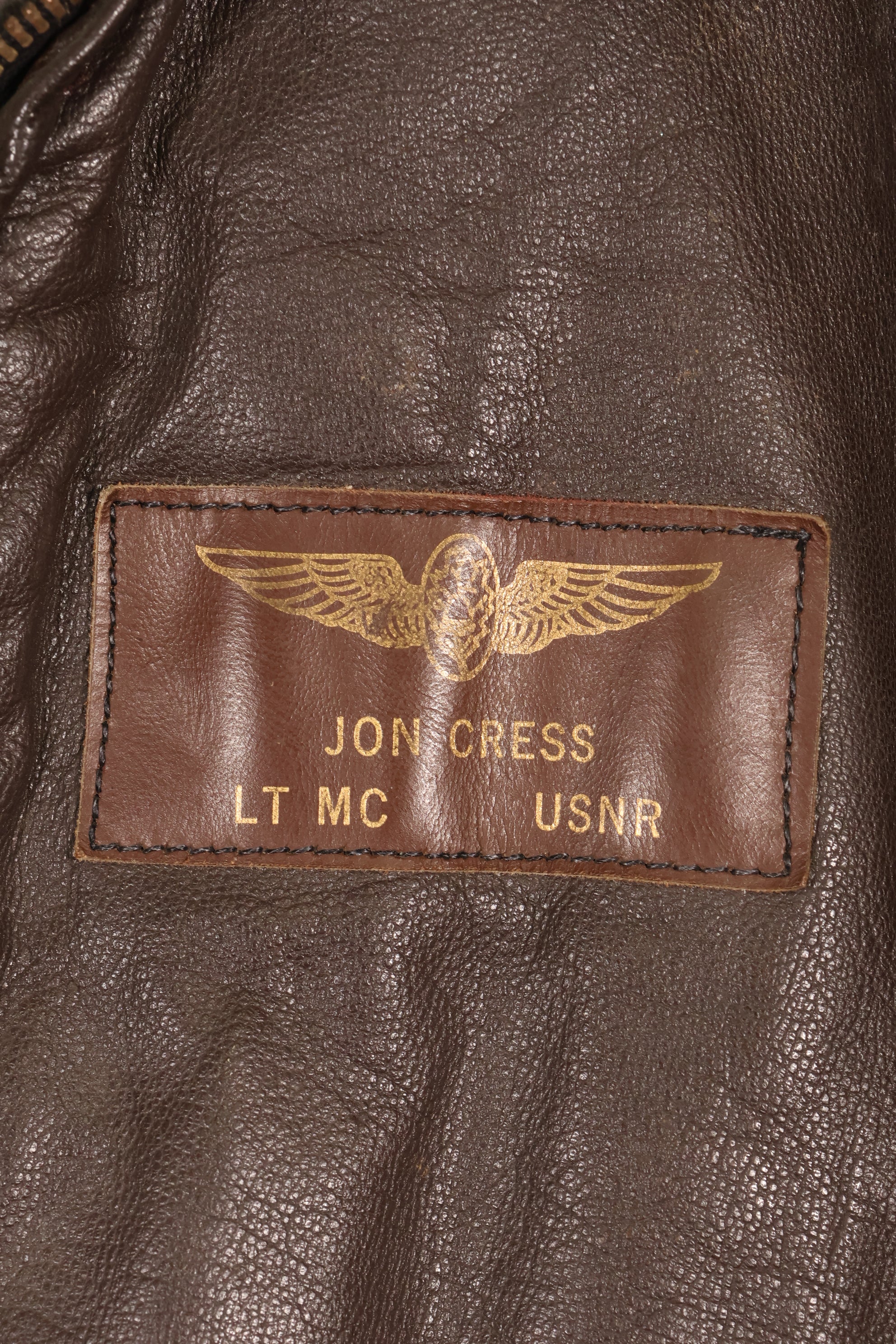 1970 contract size 42 G-1 flight jacket USS AMERICA with patch, used.