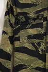 1960s Fat Tiger Tiger Stripe Shirt Asian Cut Used