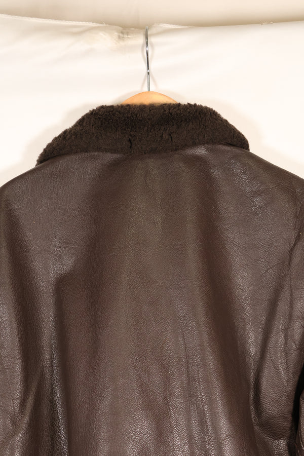 1970 contract size 42 G-1 flight jacket USS AMERICA with patch, used.