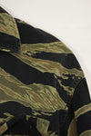 1960s Fat Tiger Tiger Stripe Shirt Asian Cut Used