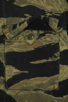 1960s Fat Tiger Tiger Stripe Shirt Asian Cut Used