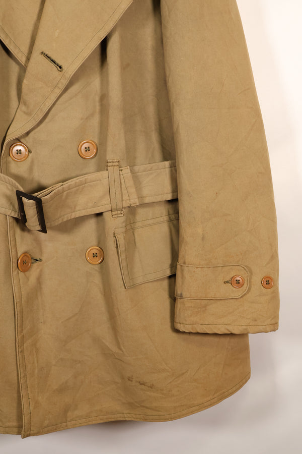 1940's U.S. Army Mackinaw Coat Jeep Coat, used.