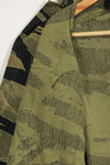 1960s Fat Tiger Tiger Stripe Shirt Asian Cut Used