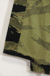 1960s Fat Tiger Tiger Stripe Shirt Asian Cut Used