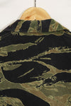1960s Fat Tiger Tiger Stripe Shirt Asian Cut Used