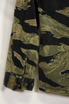 1960s Fat Tiger Tiger Stripe Shirt Asian Cut Used