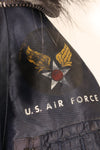 ทศวรรษ 1950, ขนาด MEDIUM, กองทัพอากาศสหรัฐอเมริกา (USAF), แจ็กเก็ตบิน N2-A, แบบทนทาน, สภาพดี, มือสอง