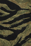 1960s Fat Tiger Tiger Stripe Shirt Asian Cut Used