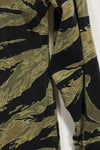 1960s Fat Tiger Tiger Stripe Shirt Asian Cut Used
