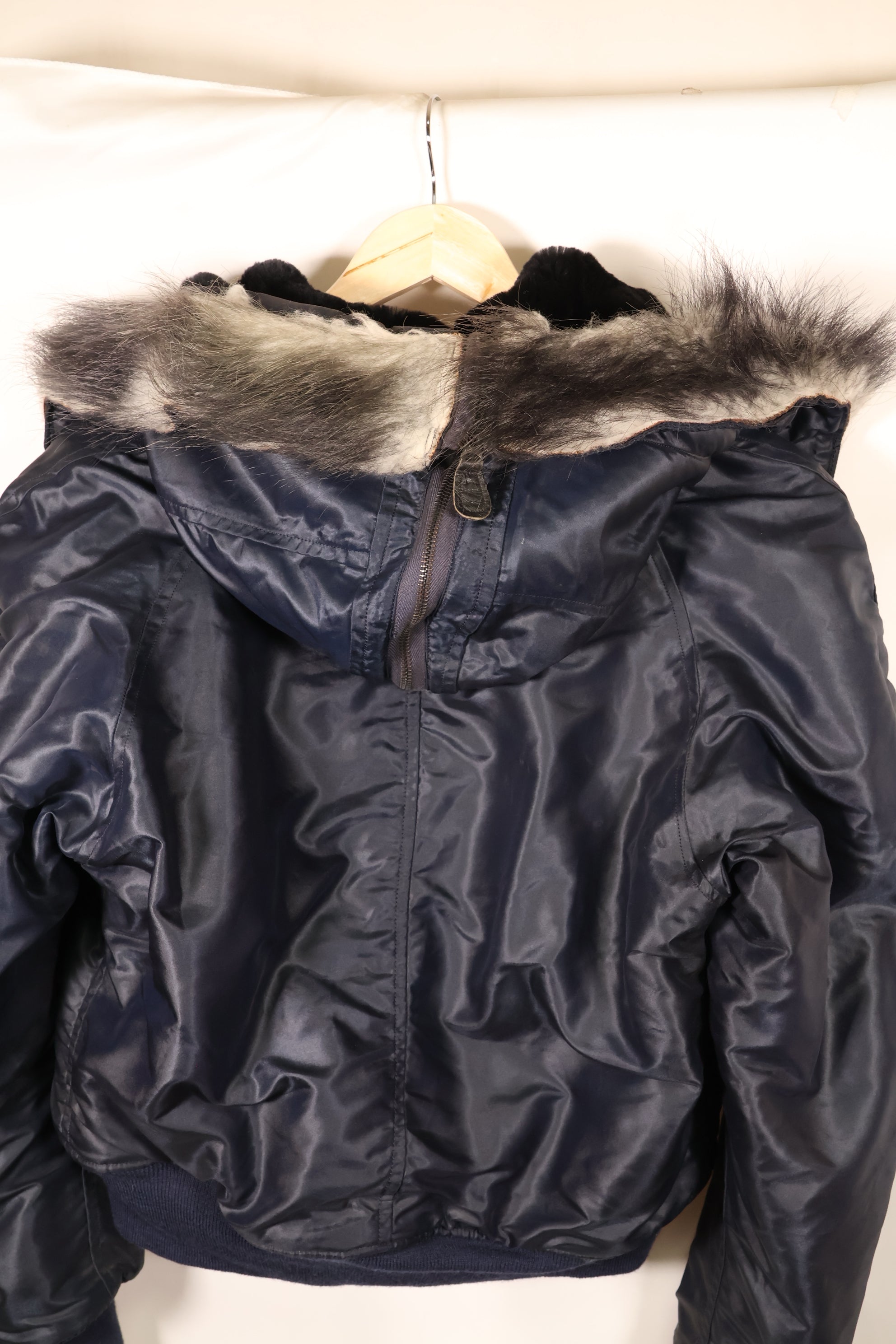 ทศวรรษ 1950, ขนาด MEDIUM, กองทัพอากาศสหรัฐอเมริกา (USAF), แจ็กเก็ตบิน N2-A, แบบทนทาน, สภาพดี, มือสอง