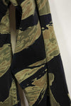 1960s Fat Tiger Tiger Stripe Shirt Asian Cut Used