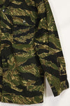 1960s Deadstock Okinawa Tiger Tiger Stripe Shirt Asian Cut